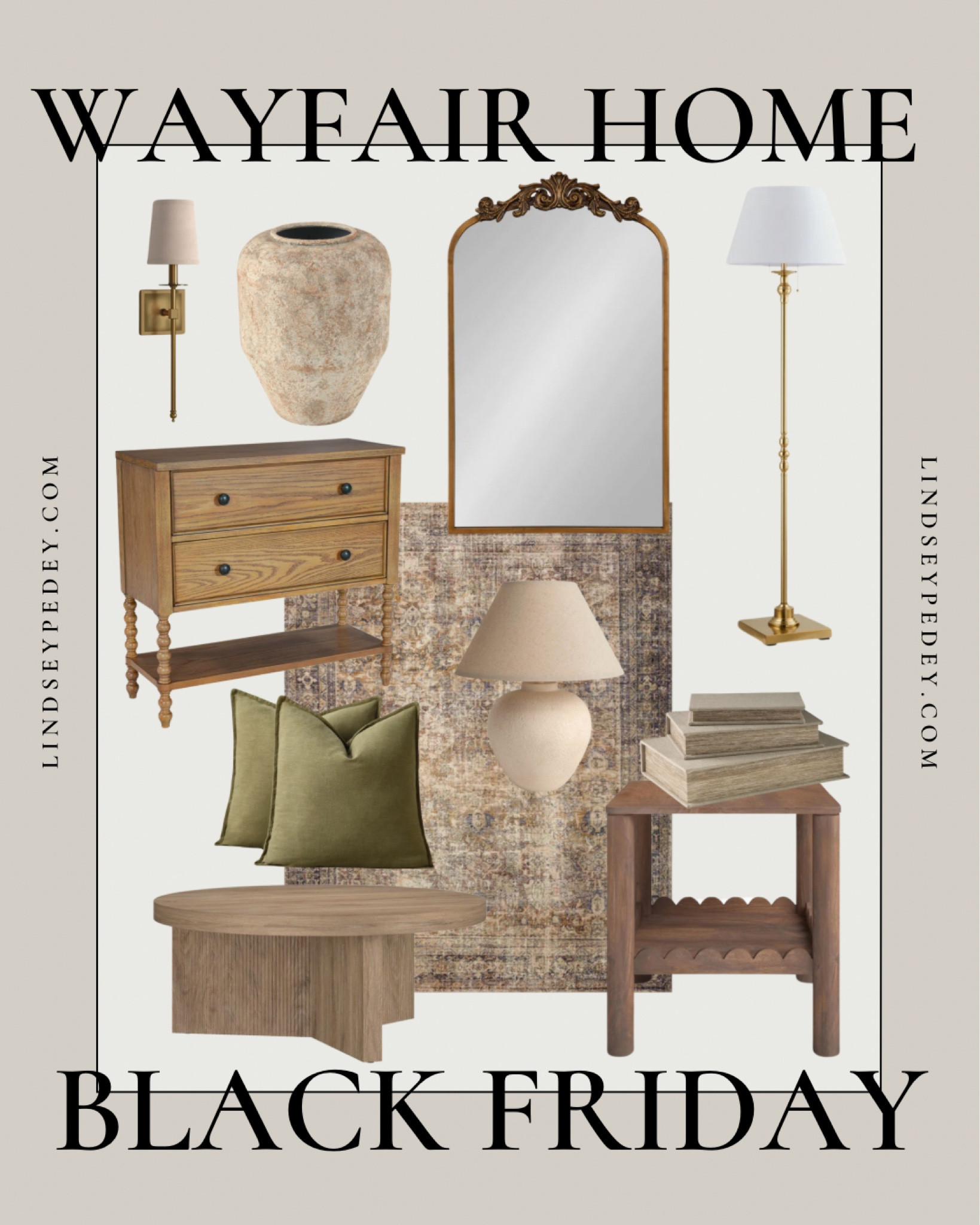 WAYFAIR HOME- Black Friday

I rounded up some great home decor and furniture that is on sale and at a great price!

Sconce, table lamp, vintage gold mirror, nightstand, coffee table, rug, accent pillow, decorative books, ceramic vase

#LTKHome #LTKSaleAlert #LTKCyberWeek