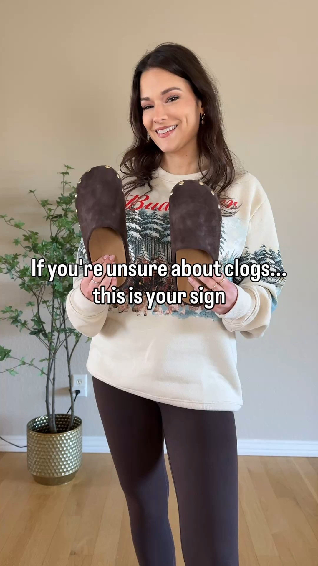 Currently reaching for these studded clogs way more than I expected 🤎✨ Who else is loving everything chocolate brown? 


#casualoutfitideas #comfystyle #comfyshoes

#LTKgrwm #LTKSaleAlert #LTKootd