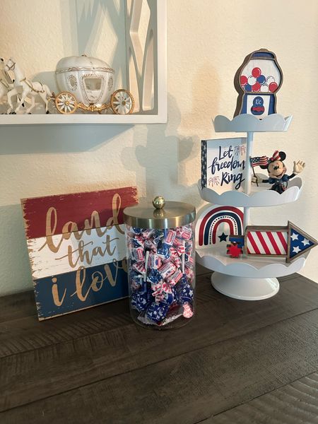 Candy with style red white and blue decor red white and blue candy 

#LTKHome