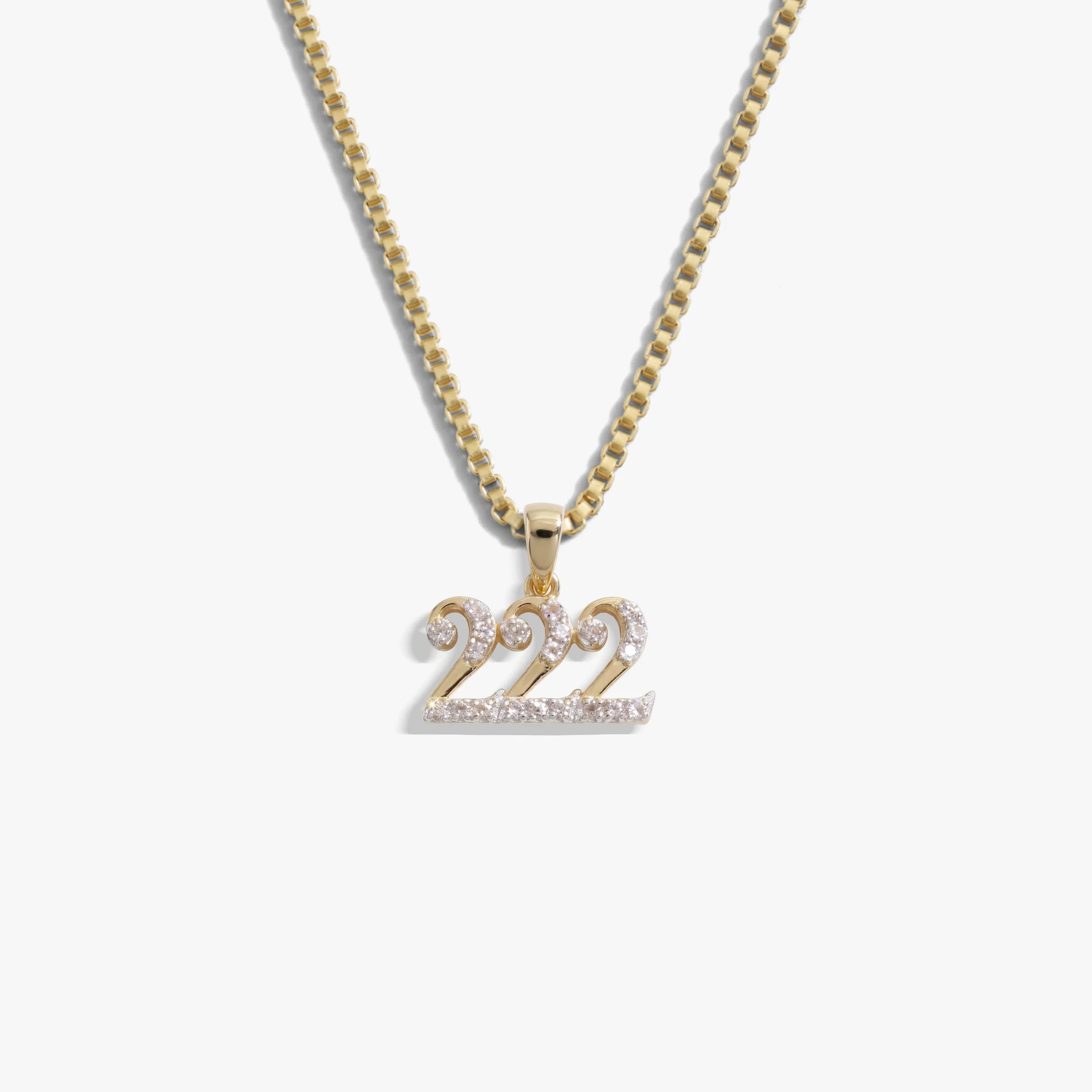 Sapphire Angel Number Necklace | Awe Inspired