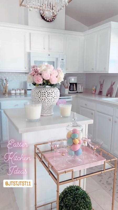 🐰EASTER & SPRING KITCHEN IDEAS: Simple and easy ways to add Easter decor to your kitchen without going overboard. 

💡I’ve elevated my kitchen by painting it white and switching out my light fixture with this modern crystal chandelier. It truly reflects every color. I love it!

🐣Also added some candles, pastel Easter eggs, a wreath and bunny paintings to freshen up my spot.

🏠Home Decor: @amazonhome
🕯️Candles: @nestfragrances

#springkitchen #springdecor #eastertable #springdecor #bunnydecor #earlyspring #easterdecorations #easterdecor #homedecor #modernhome #coastalhome #preppystyle #southernhome #southerncharm #southernliving #springdecorations #springstyle #spring #eastereggs #founditonamazon #amazonhome #nestcandles #nestnewyork #nestfragrances


#LTKSeasonal #LTKVideo #LTKhome