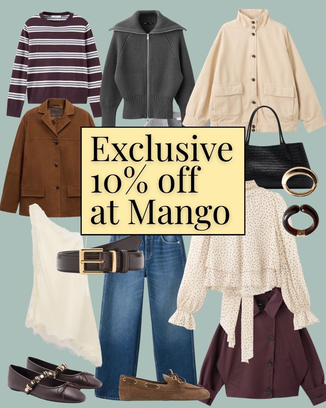 There’s 10% off all orders over £70 at Mango with code LTKUK10

#LTKuk #LTKover50style #LTKstyletip