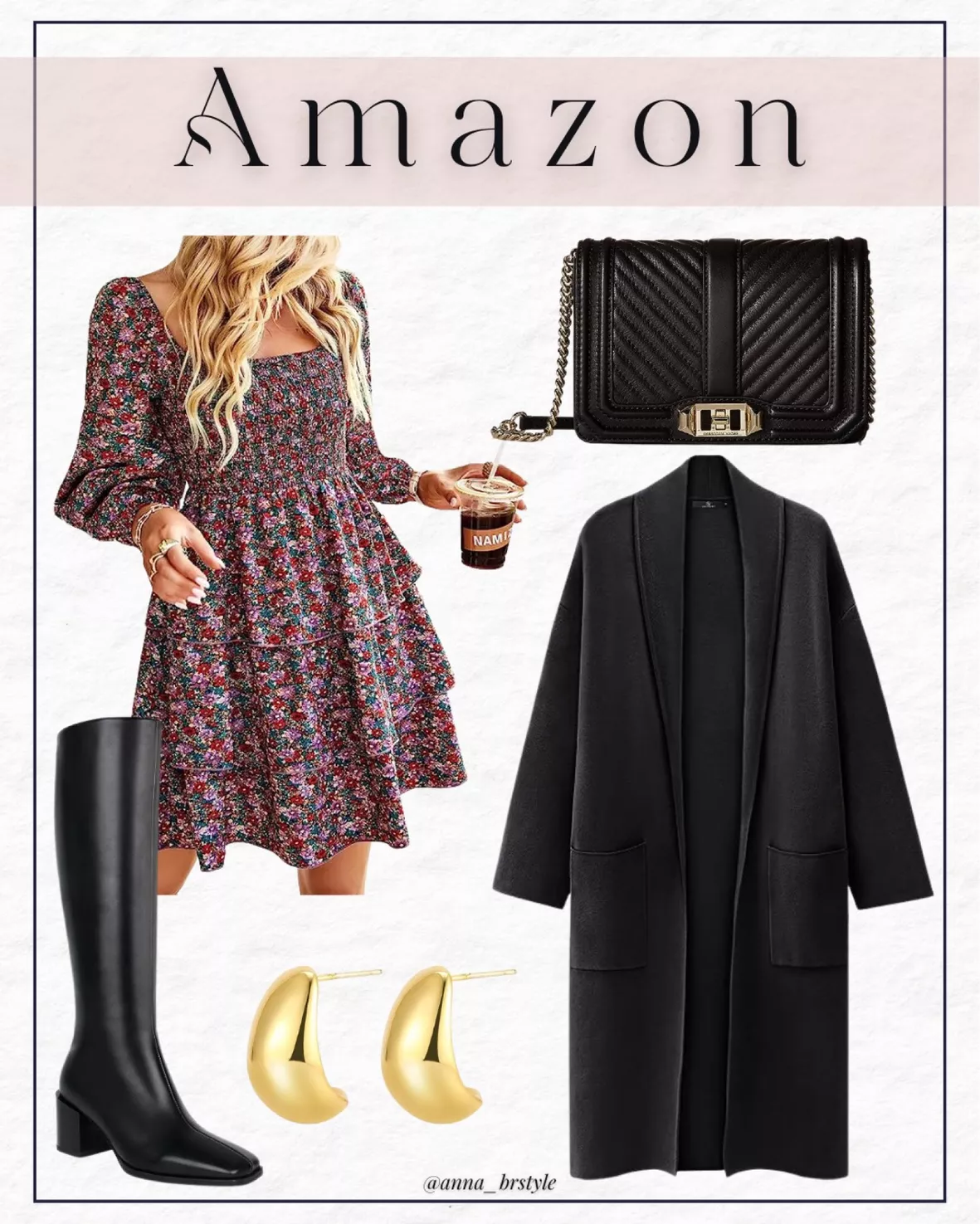 How To Wear Tall Boots With Dresses - V-Style