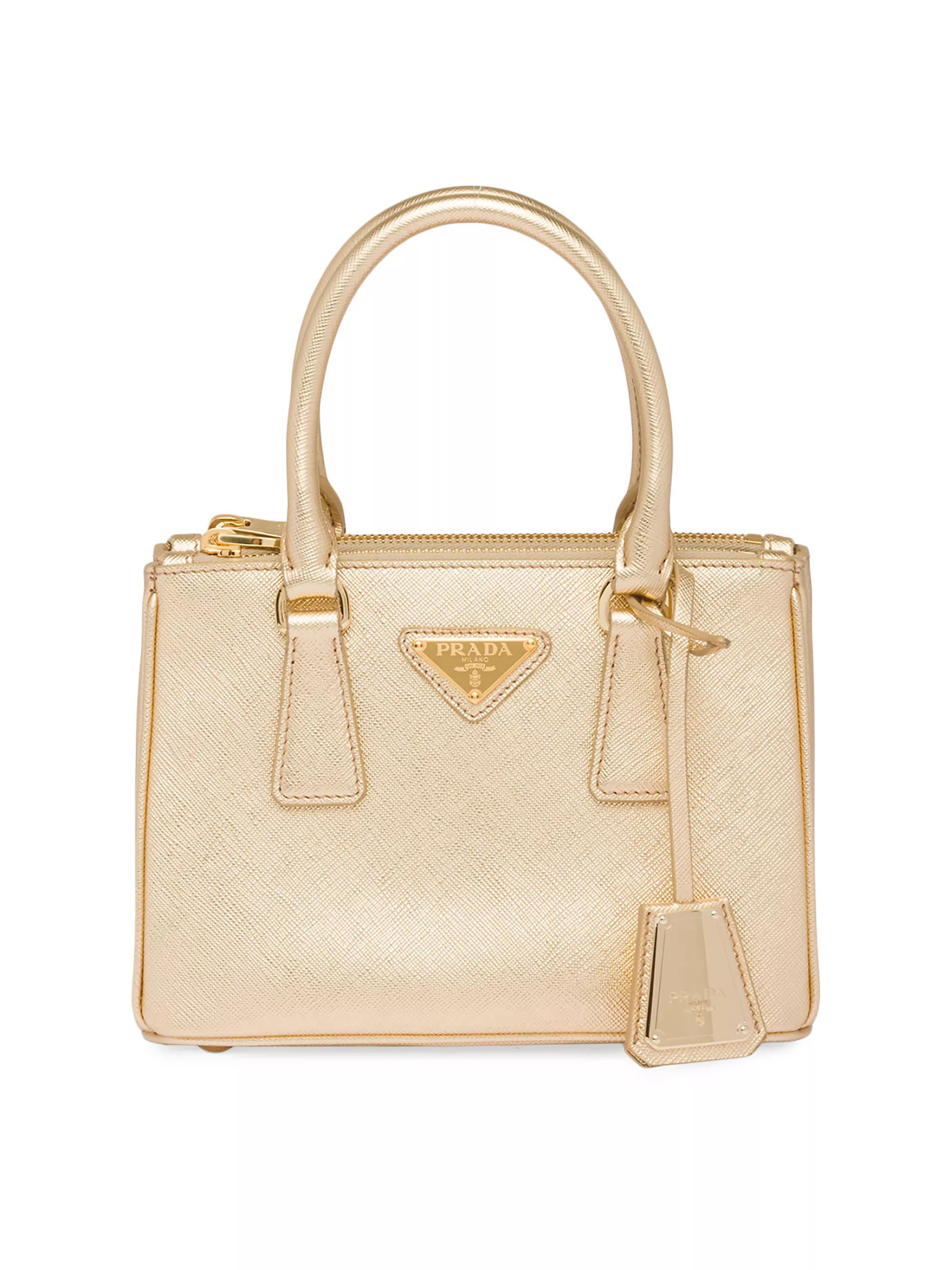 PradaGalleria Saffiano Leather Mini Bag | Saks Fifth Avenue