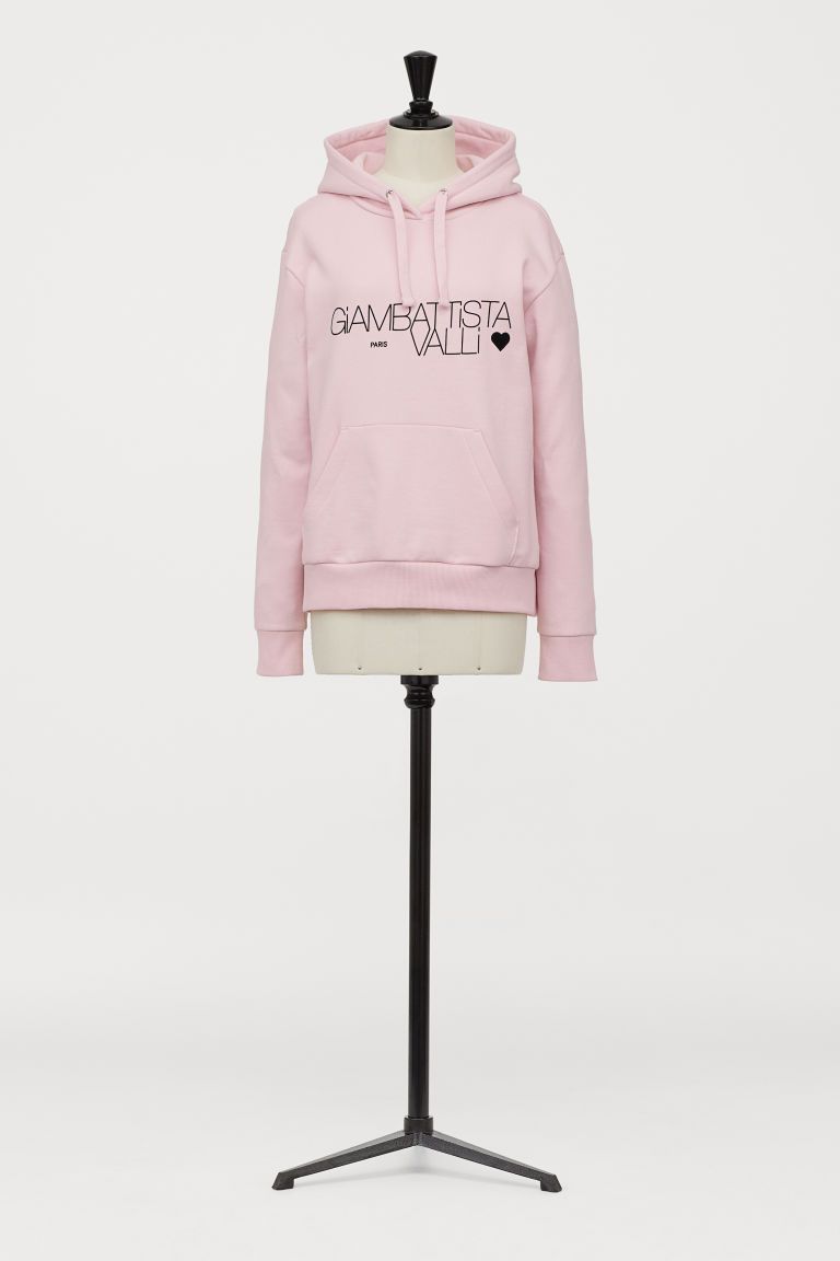 Flock Print Hooded Sweatshirt | H&M (US + CA)