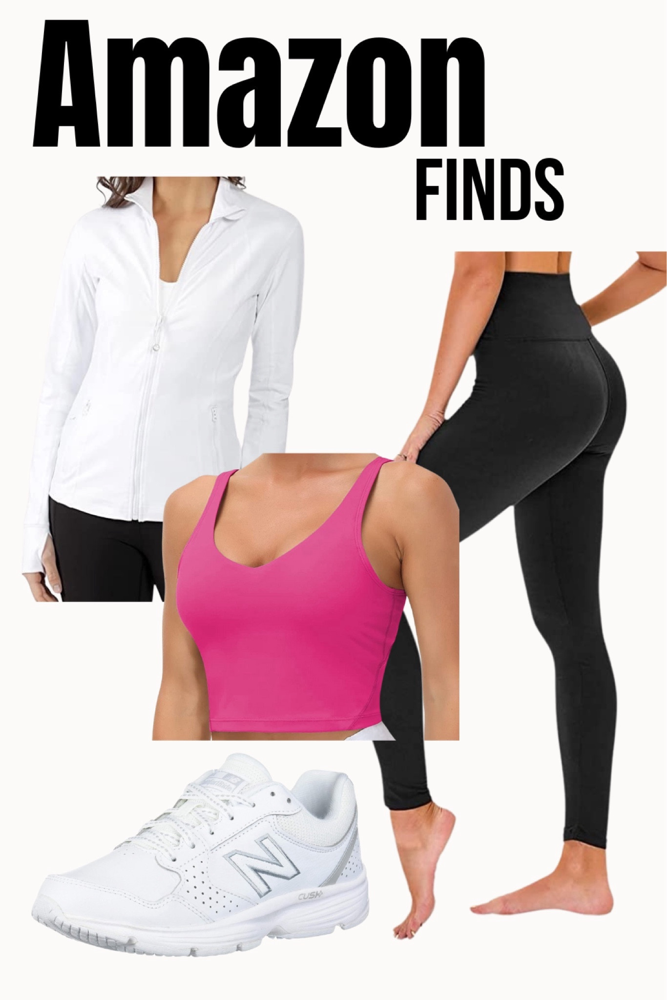 Amazon workout outfit?? Workout inspo, ootd, fitness, leggings, lulu, sneakers 

#LTKfindsunder50 #LTKfitness #LTKstyletip