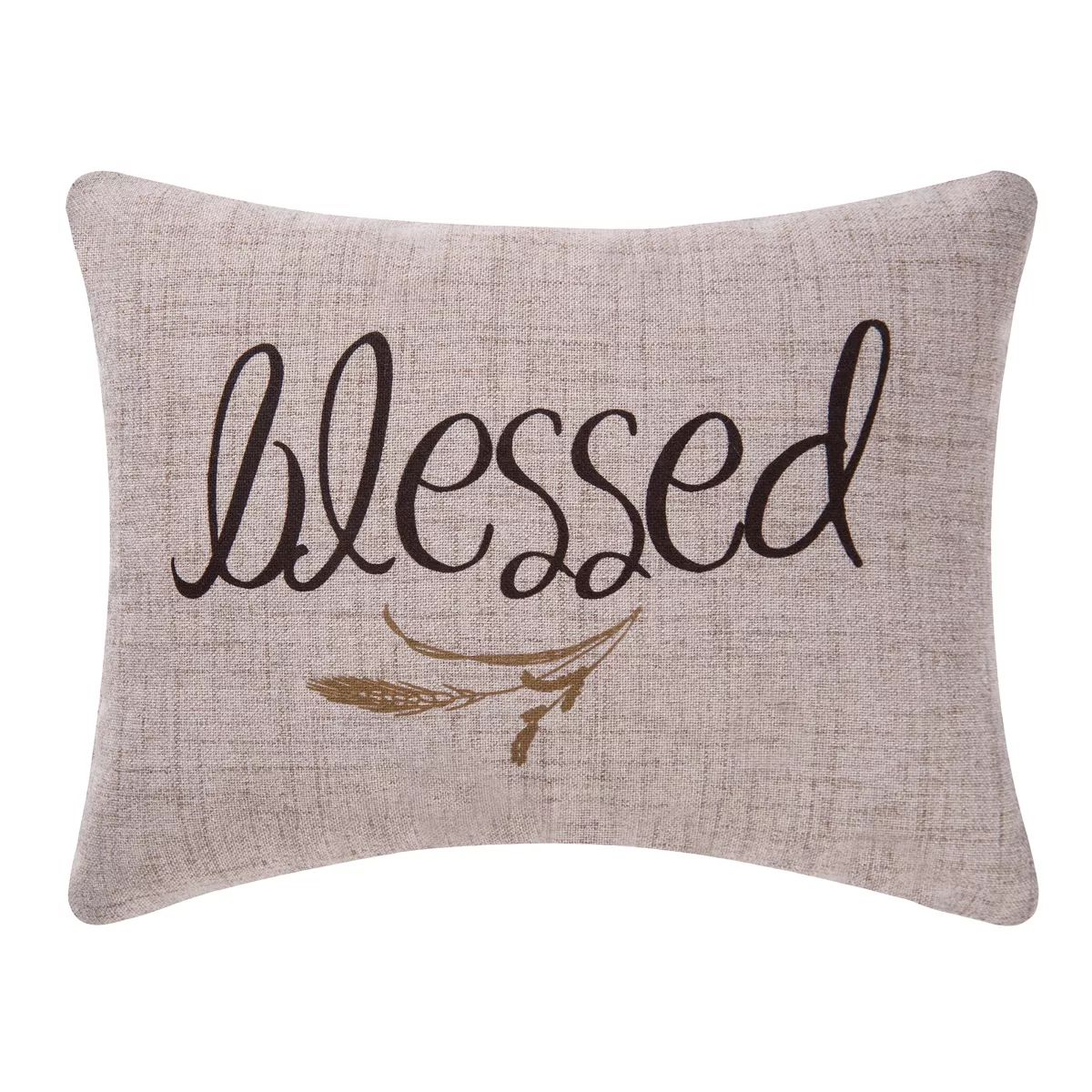 C&F Home 12" x 15" Blessed Printed Fall Throw Pillow | Target
