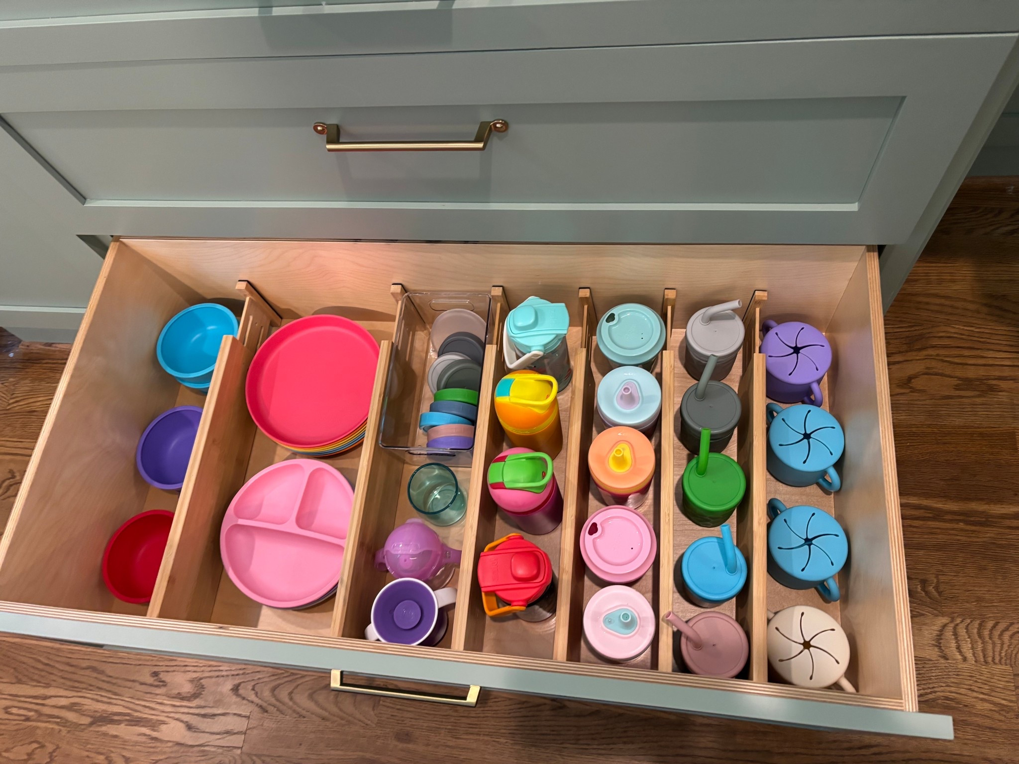 Kitchen organization at its’ best. These drawer organizers are amazing  

#LTKFamily #LTKHome #LTKKids