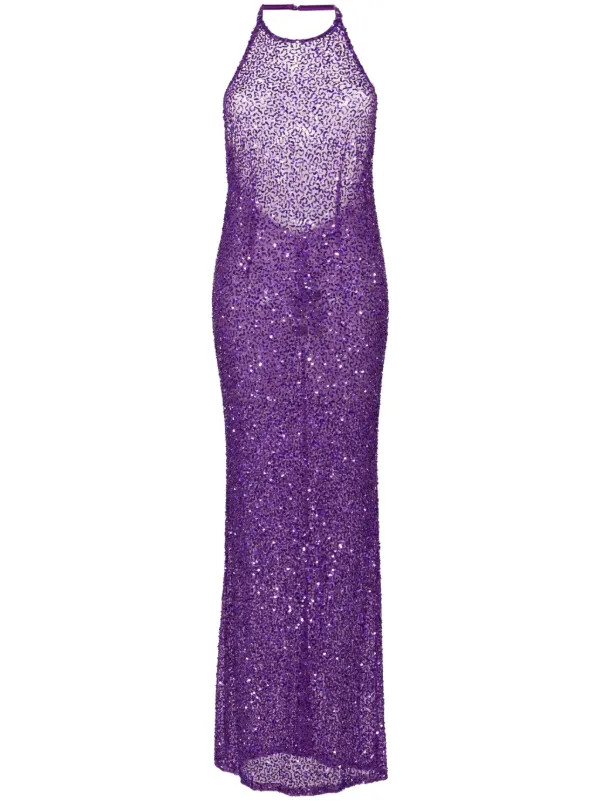 Abendkleid mit Pailletten | Farfetch Global