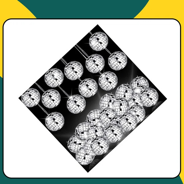 Mirror Disco Ball Ornament | Wayfair North America