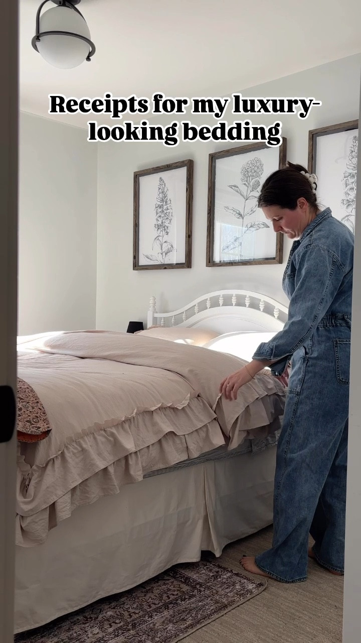 
I have receipts! No, I literally do, and I’m sharing them with you. I spent $100 and got new bedding that totally transforms our organic modern guest bedroom. 👏🏻Can you believe that this ruffle duvet set is $26?! I’ve wanted a Kantha quilt for ages, but at around $400 each, I absolutely can’t justify that price - so I found one for $46. Last but not least, I got a $26 houndstooth, checkered throw that has a comparable style to a $400 blanket. 

If you’re looking for affordable home decor and looks for less but don’t want to compromise style, I can help! I’ve linked to my exact luxury style bedding and all my other brand new Wayfair hidden gems.

#wayfairpartner #wayfair @wayfair 

#LTKHome #LTKWatchNow #LTKFindsUnder50