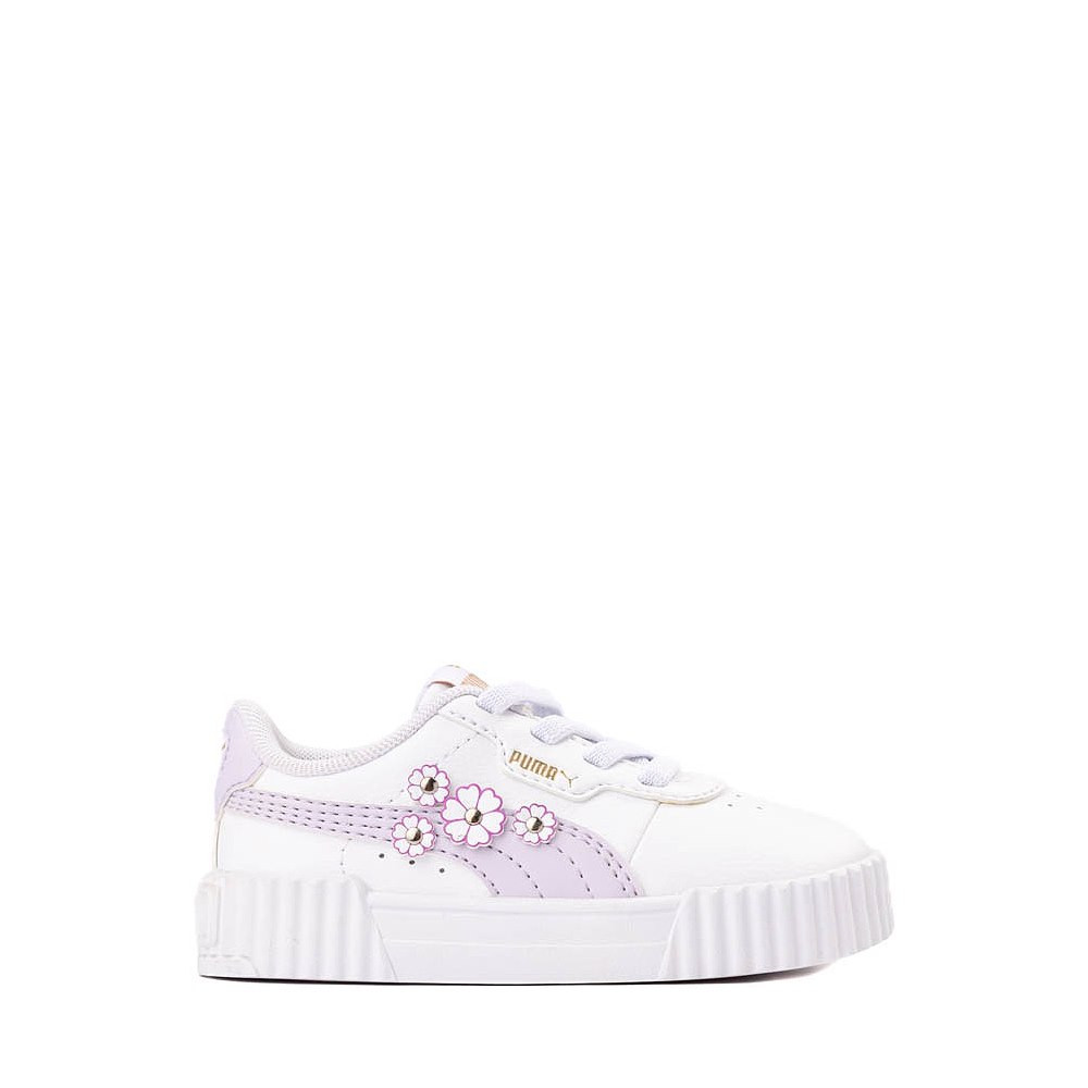 PUMA Carina 3.0 First Blossom Athletic Shoe - Baby / Toddler - White / Lilac Frost | Journeys