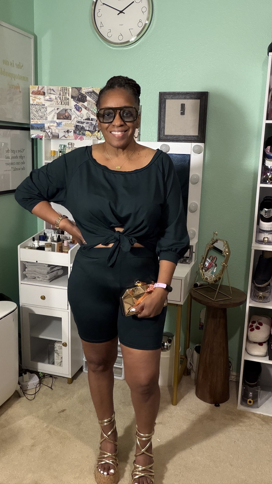 Today marks 30 days of wearing what’s in my closet, I hoped you liked or enjoyed the pieces that I’ve shared. Today I’m wearing an oldie but goodie piece from @amazonfindsandfashion  and I think it’s super cute and comfy.  My shoes are from @AKIRA  and my watch is another @amazonstylefinds! My outfit couldn’t be linked, but boy did I link some super cute ones. In fact, I’m order a few today.

#LTKgrwm #LTKootd #LTKdayinmylife