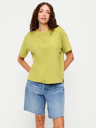 Vintage Crew-Neck T-Shirt | Old Navy (US)