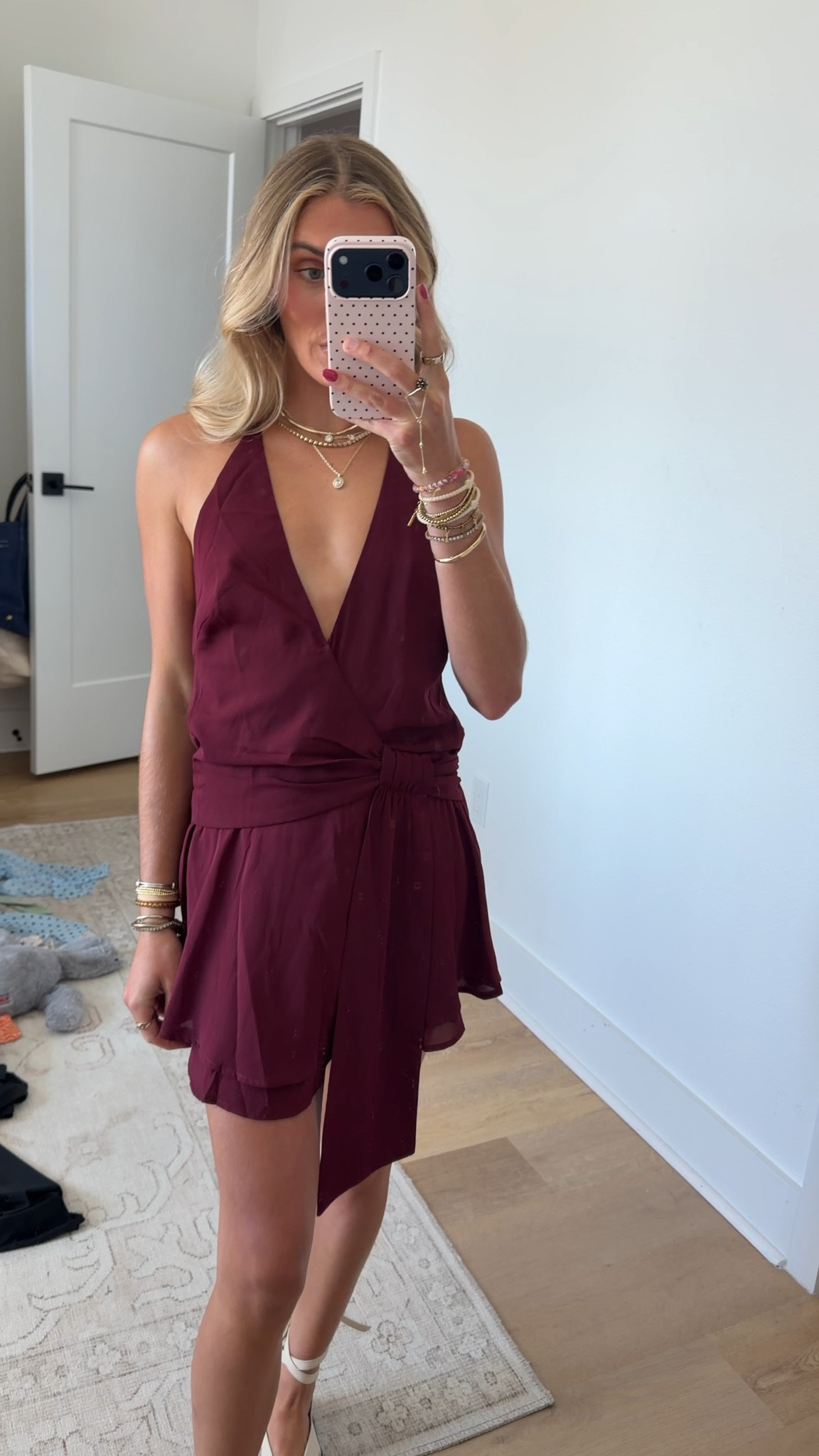 Going to watch the FSU and OU games! I’m wearing this mini dress size xs @12th Tribe  I love the style. My code is SLOANEFES10. My shoes are some of my favorite sandals from amazon of course. My jewelry is all @electricpicks  and I wore my YSL vanity bag.

#LTKootd #LTKdayinmylife #LTKSeasonal