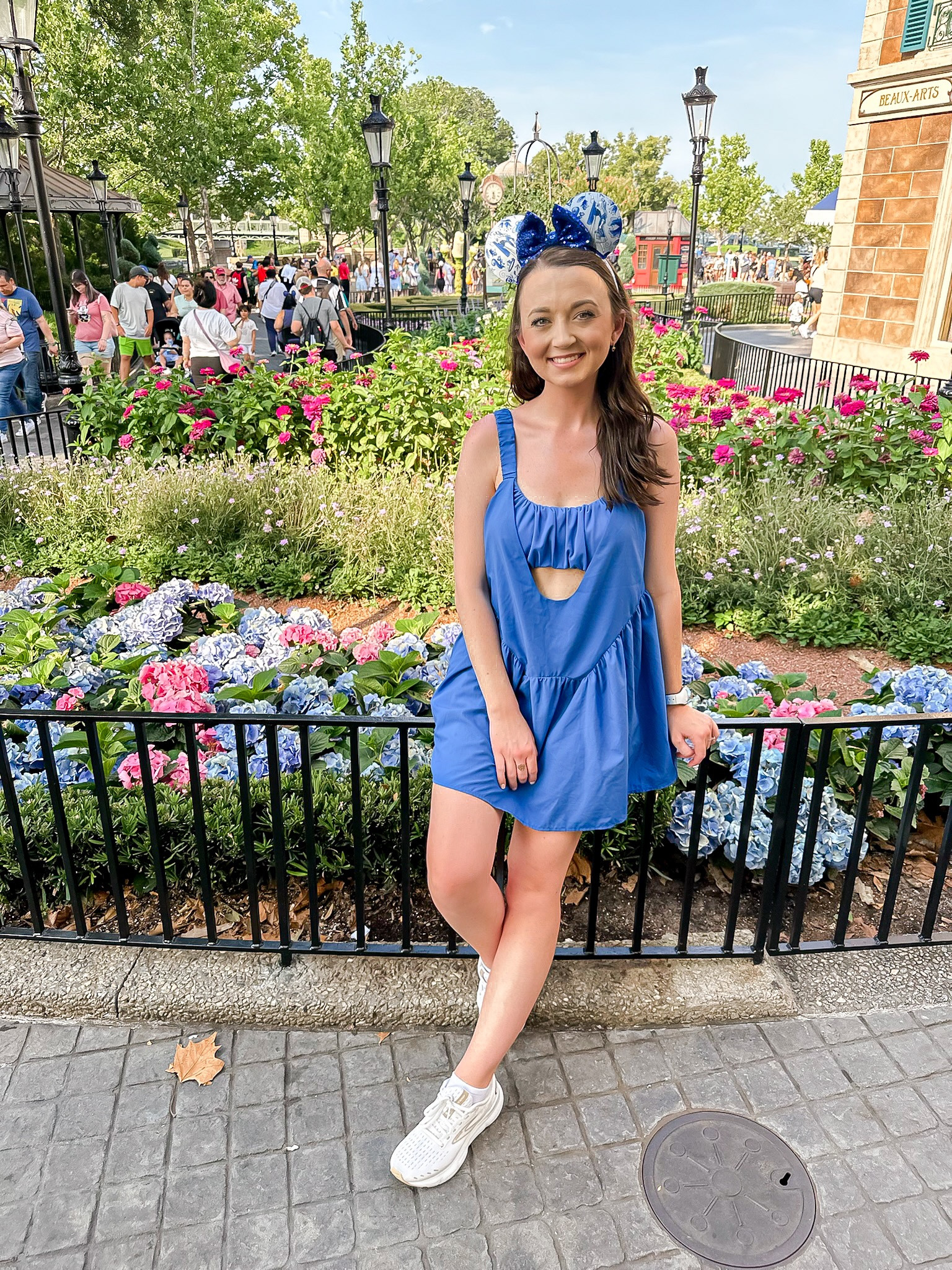 Disney OOTD - lookalike for less! Love this dress. Great quality and comes with unattached biker shorts (with pockets!) no pads included, but I just wore my stickies . Wearing size S 

#LTKActive #LTKfindsunder50 #LTKfindsunder100