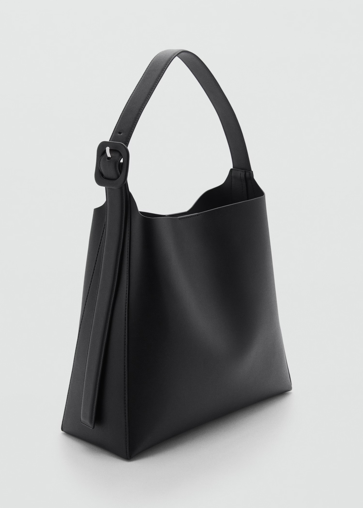 Bucket bag with buckle | Mango (US/MX/AU)