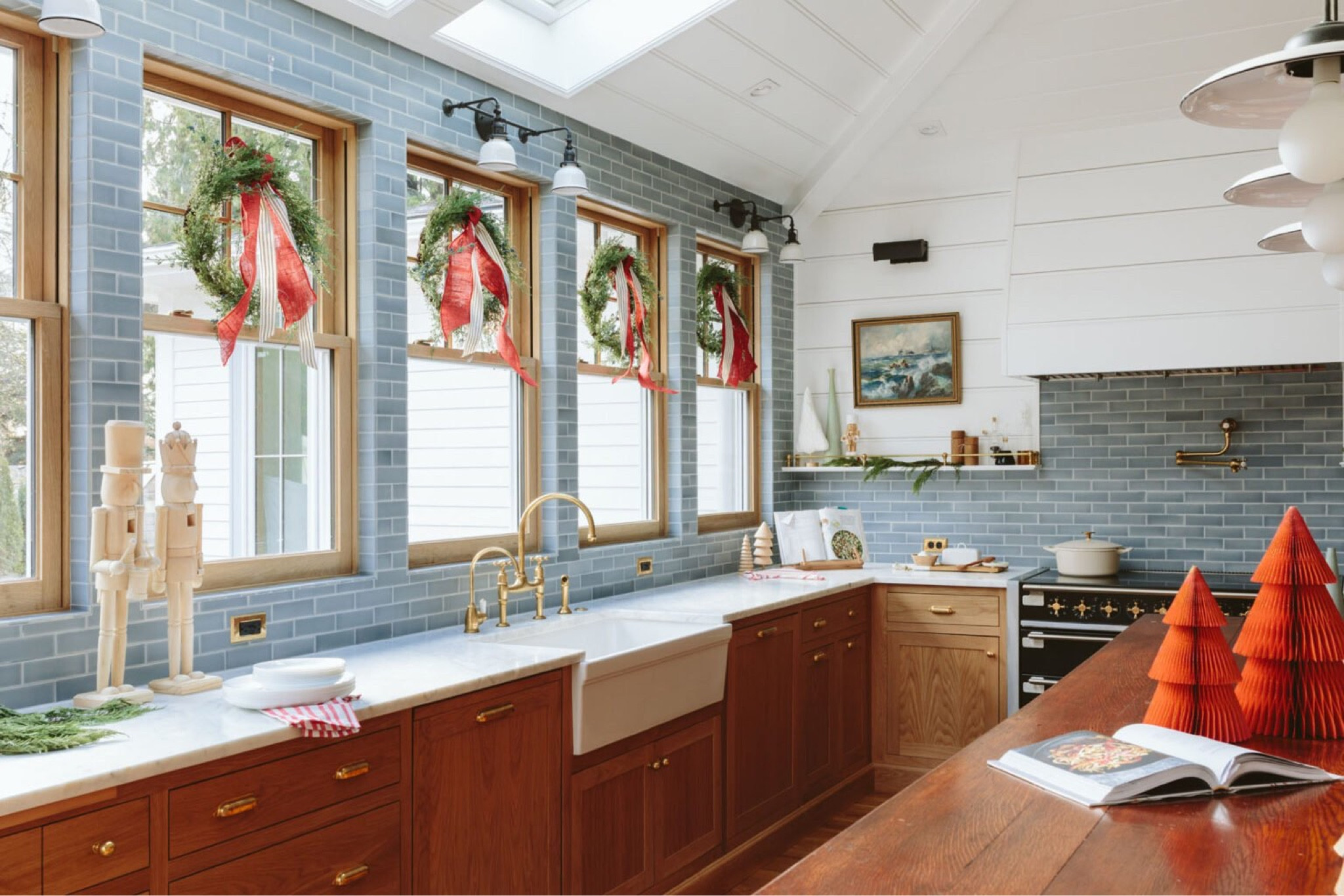 A little walk down memory lane to our 2022 holiday kitchen: I snagged those large nutcrackers from Michaels (on sale for $15 each!) and Birdie quickly asked me what color we were going to paint them (this is a recurring conversation – I buy natural wood Scandinavian stuff, and she pulls out her paint brushes).

#LTKfamily #LTKGiftGuide #LTKHoliday