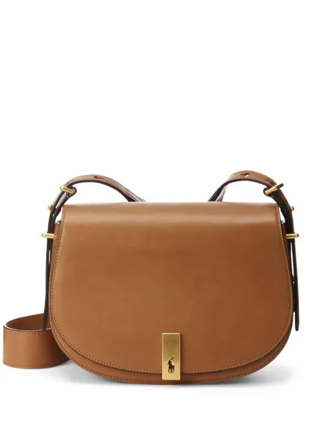 Polo Ralph Lauren Leather Saddle Crossbody Bag  - Farfetch | Farfetch Global