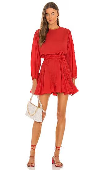 Ella Dress in Strawberry | Red Mini Dress | Red Cocktail Dress | Red Summer Dress | Red Dress Code | Revolve Clothing (Global)