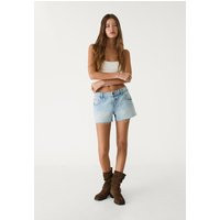 Stradivarius Mini denim shorts MEDIUM LIGHT BLUE DENIM 10 | Stradivarius (UK)
