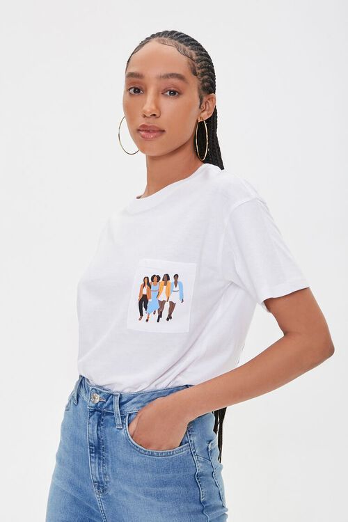 Stormy Nesbit Queen Graphic Pocket Tee | Forever 21 (US)