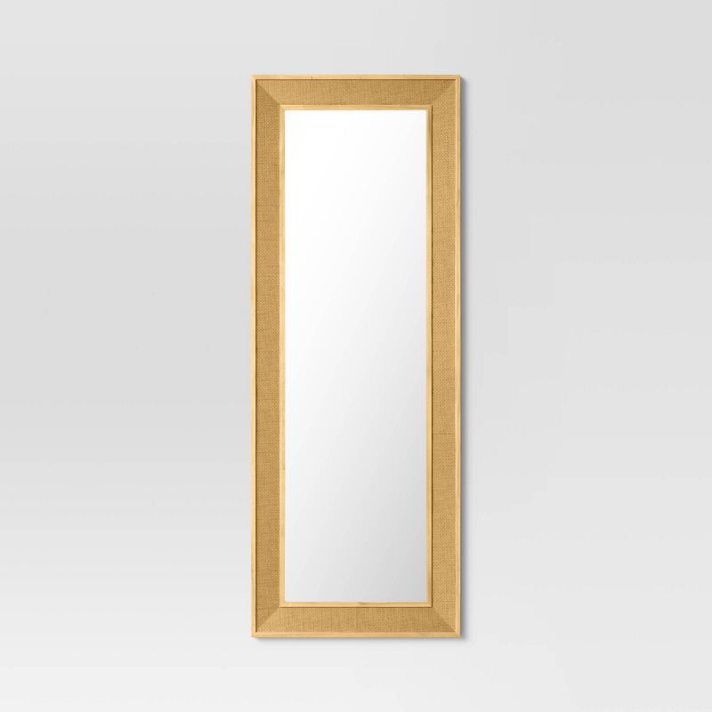 Classic Woven Wall Mirror Natural - Threshold™ | Target