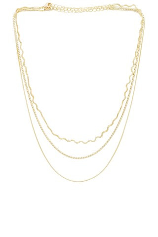 petit moments Melova Necklace in Gold from Revolve.com | Revolve Clothing (Global)