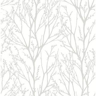 Treetops Paper Peel & Stick Wallpaper Roll (Covers 30.75 Sq. Ft.) | The Home Depot