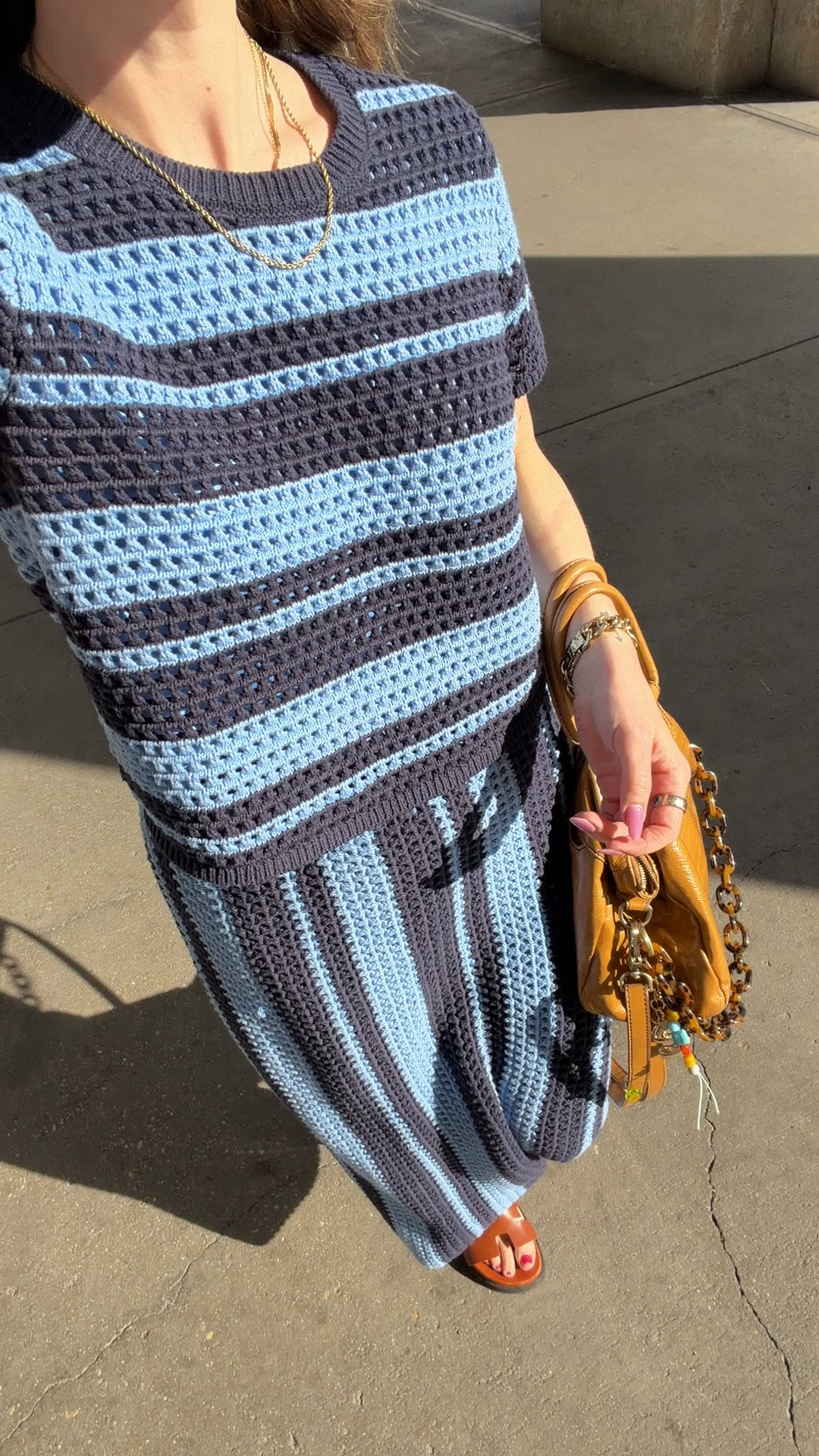 Love this Tuckernuck crochet set! Both are fully lined 

Size small in top and skirt 