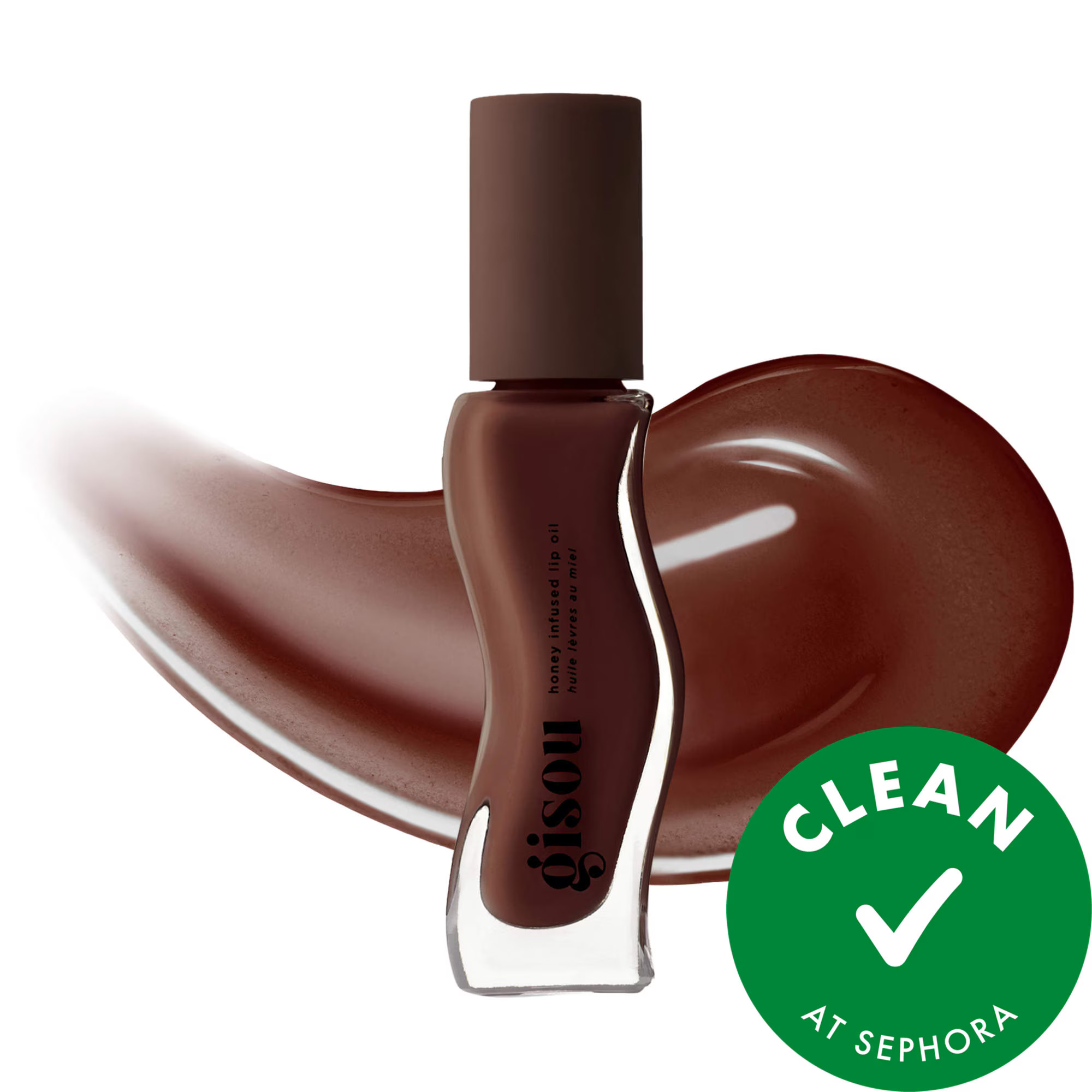 Gisou Honey Infused Hydrating Lip Oil Milky Mocha 0.27 fl oz/8ml | Sephora (US)