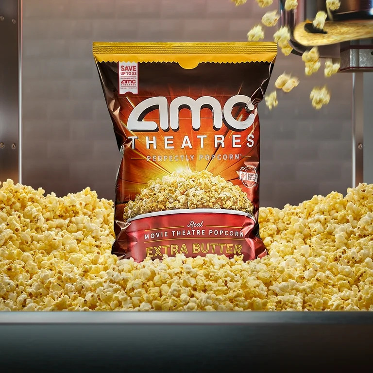 AMC Theatres Ready to Eat Popcorn, Extra Butter | Walmart (US)
