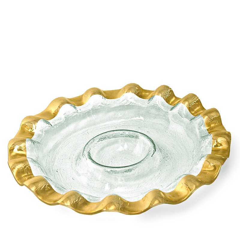 Annieglass Ruffle Round Chip & Dip Server | Bloomingdale's (US)