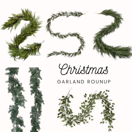 Christmas Garland Roundup 2022 

#LTKhome #LTKHoliday #LTKSeasonal