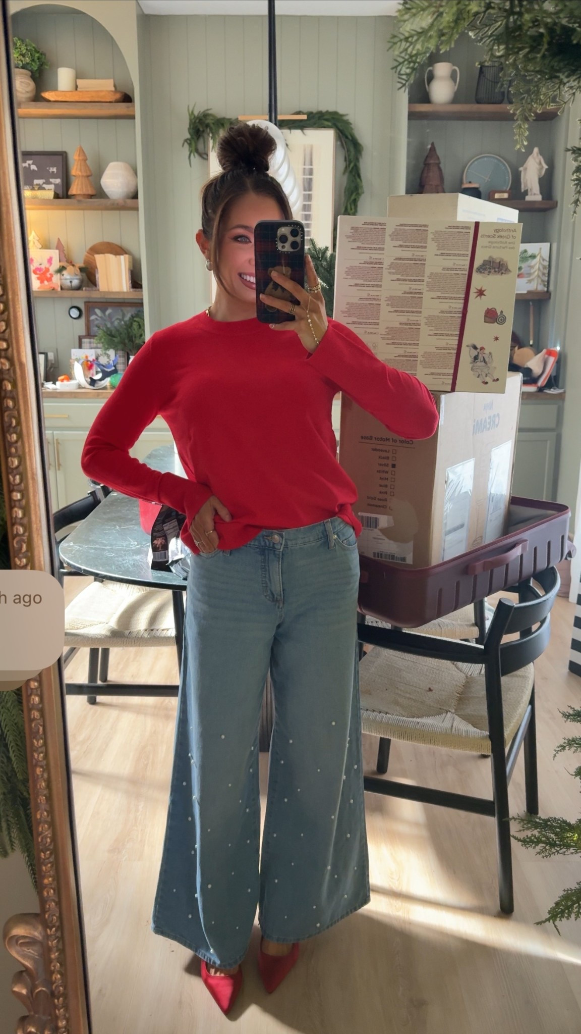 Walmart holiday outfit #Jeans

#LTKootd #LTKFindsUnder50 #LTKHoliday