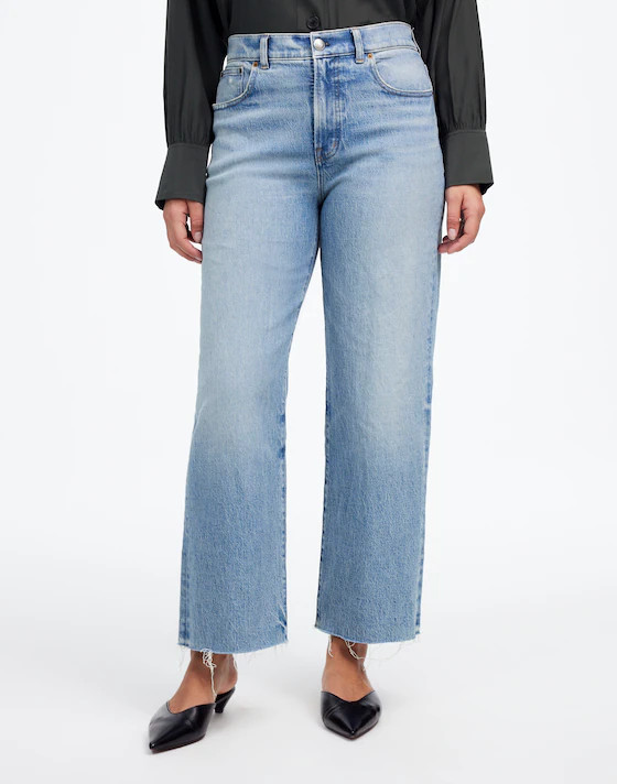 The Perfect Vintage Wide-Leg Crop Jean | Madewell