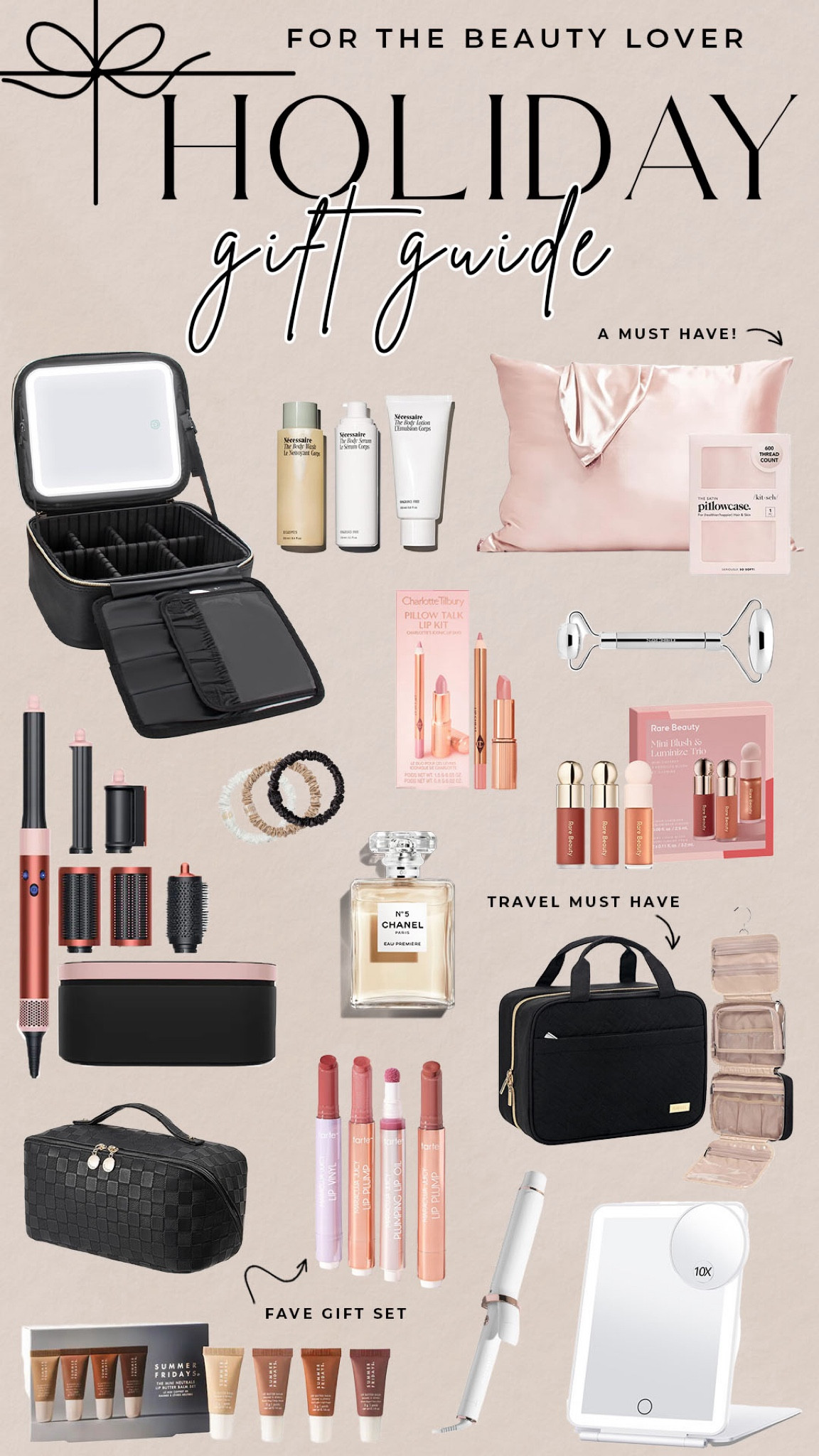 Holiday gift guide: gifts for the beauty lover! 

#giftguide

#LTKBeauty #LTKGiftGuide #LTKFindsUnder100