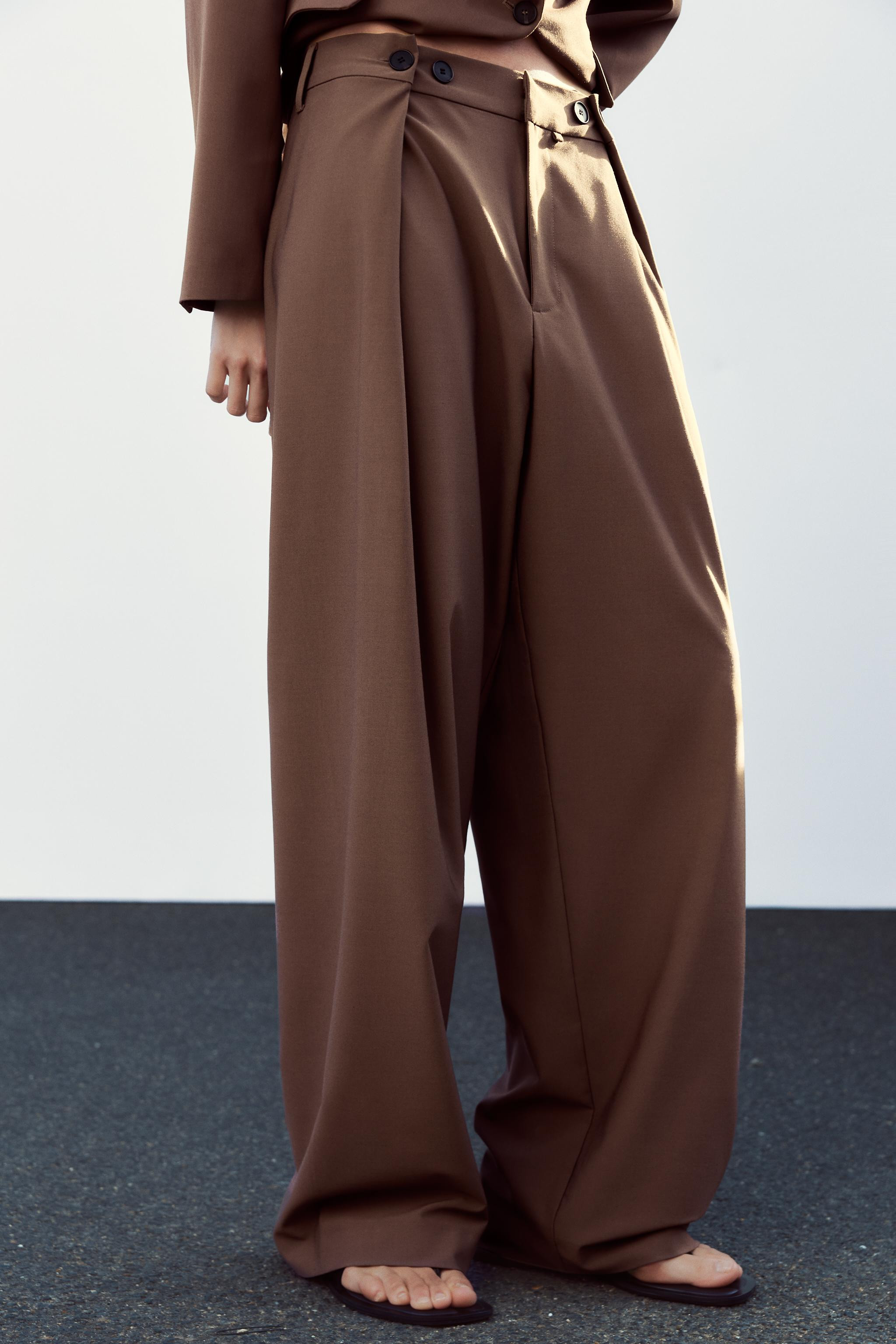 MULTI-POSITION WAIST TROUSERS | Zara UK