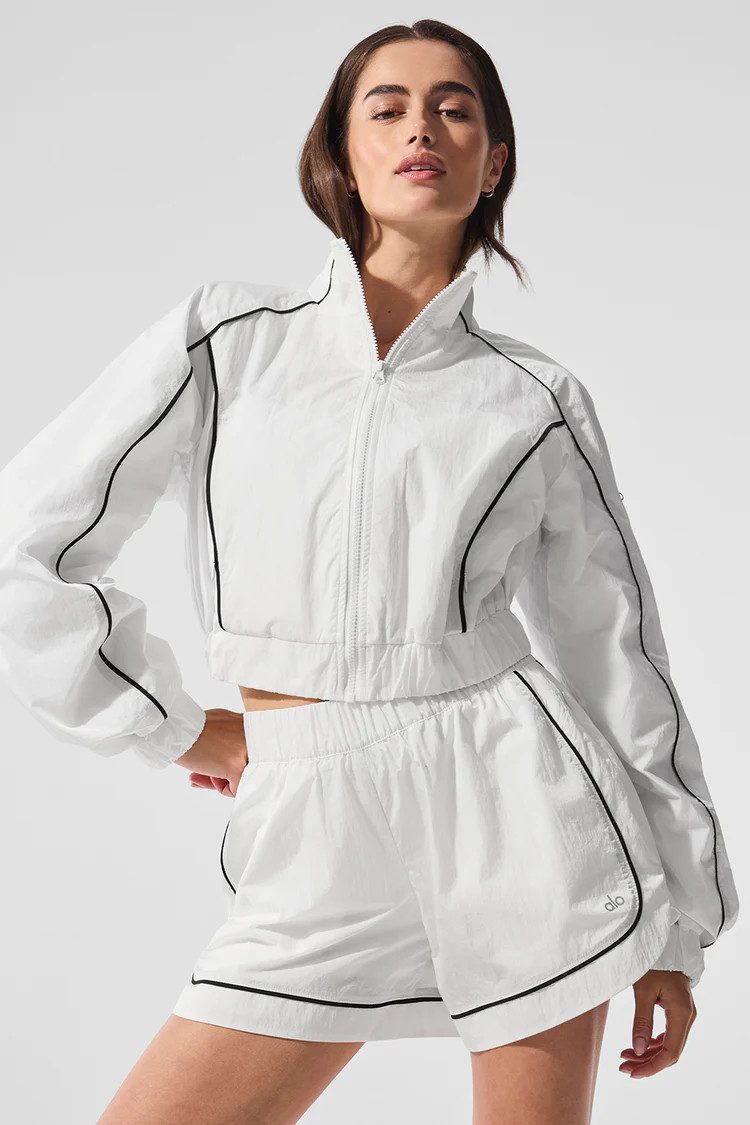 Motivate Full-Zip Track Jacket | Alo Yoga