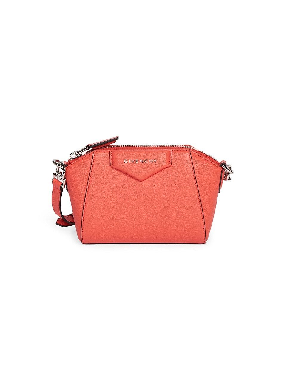 Givenchy Women's Nano Antigona Leather Crossbody Bag - Coral | Saks Fifth Avenue