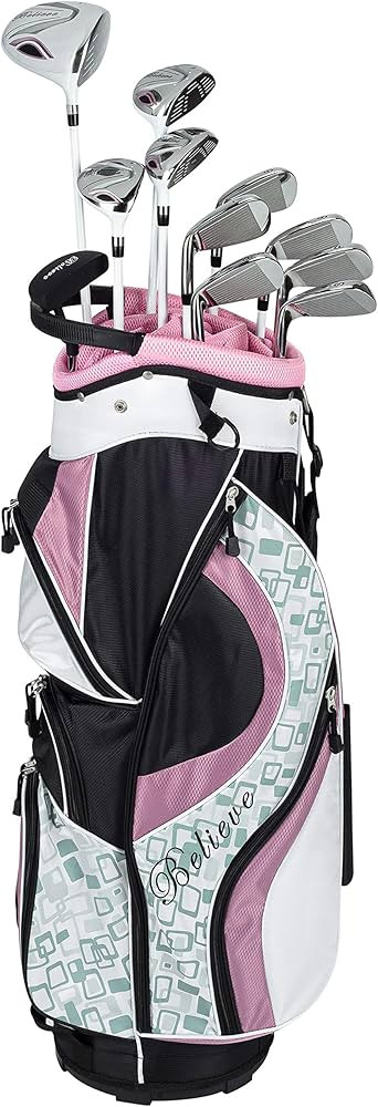 Founders Club Believe Women's Ladies Complete Golf Set (16 Piece) Standard or Petite Length Right... | Amazon (US)