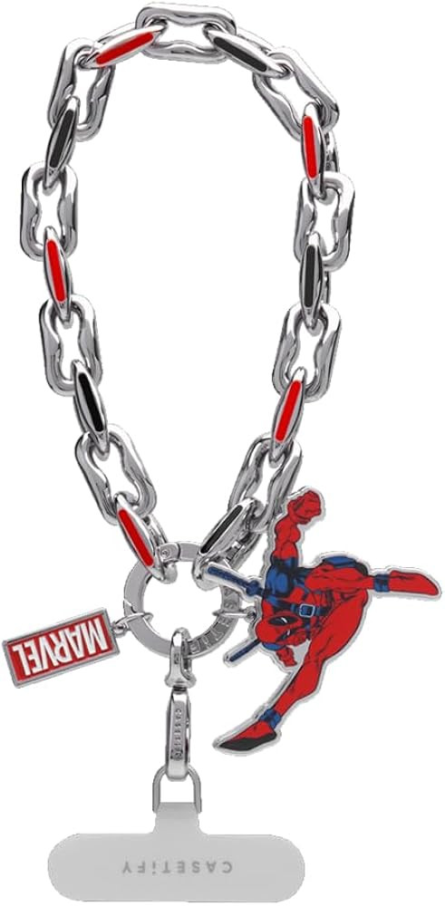 CASETiFY Metal Chain Wrist Strap - Deadpool/Wolverine | Amazon (US)