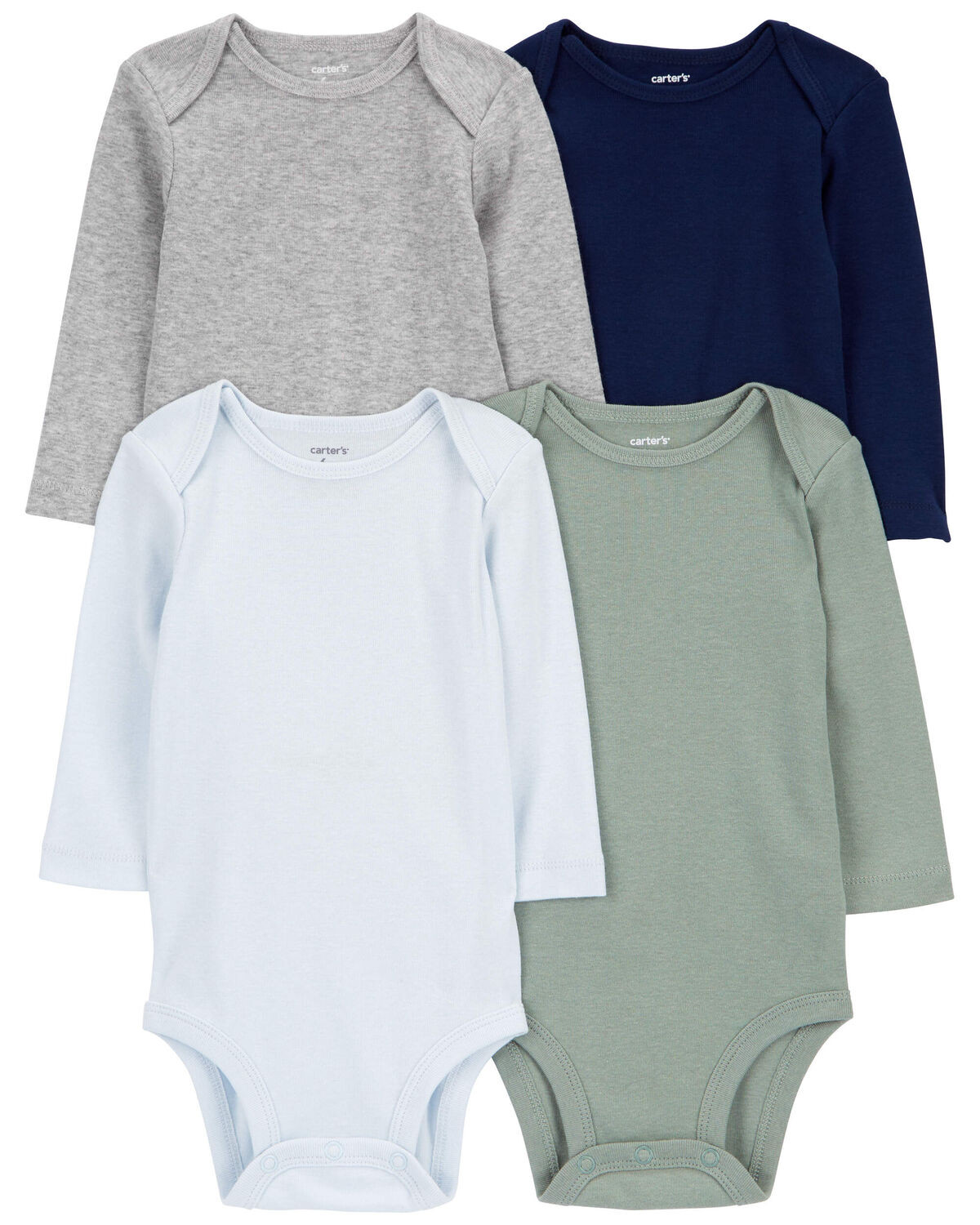 Baby 4-Pack Long-Sleeve Original Bodysuits - Carter's | Carter's | Carter's Inc