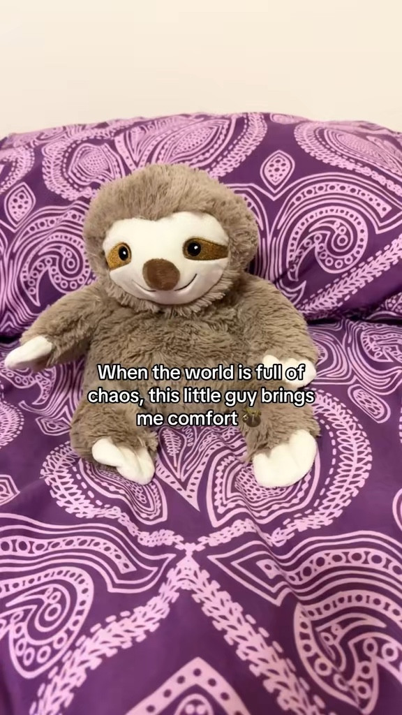 This weighted stuffed animal is so soft and comforting. It smells of lavender and can be out in the microwave for a warm snuggle buddy. 

#LTKHome #LTKselfcare #LTKSeasonal