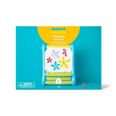 48" Plastic Giant Outdoor Inflatable Easel Set - Mondo Llama™ | Target