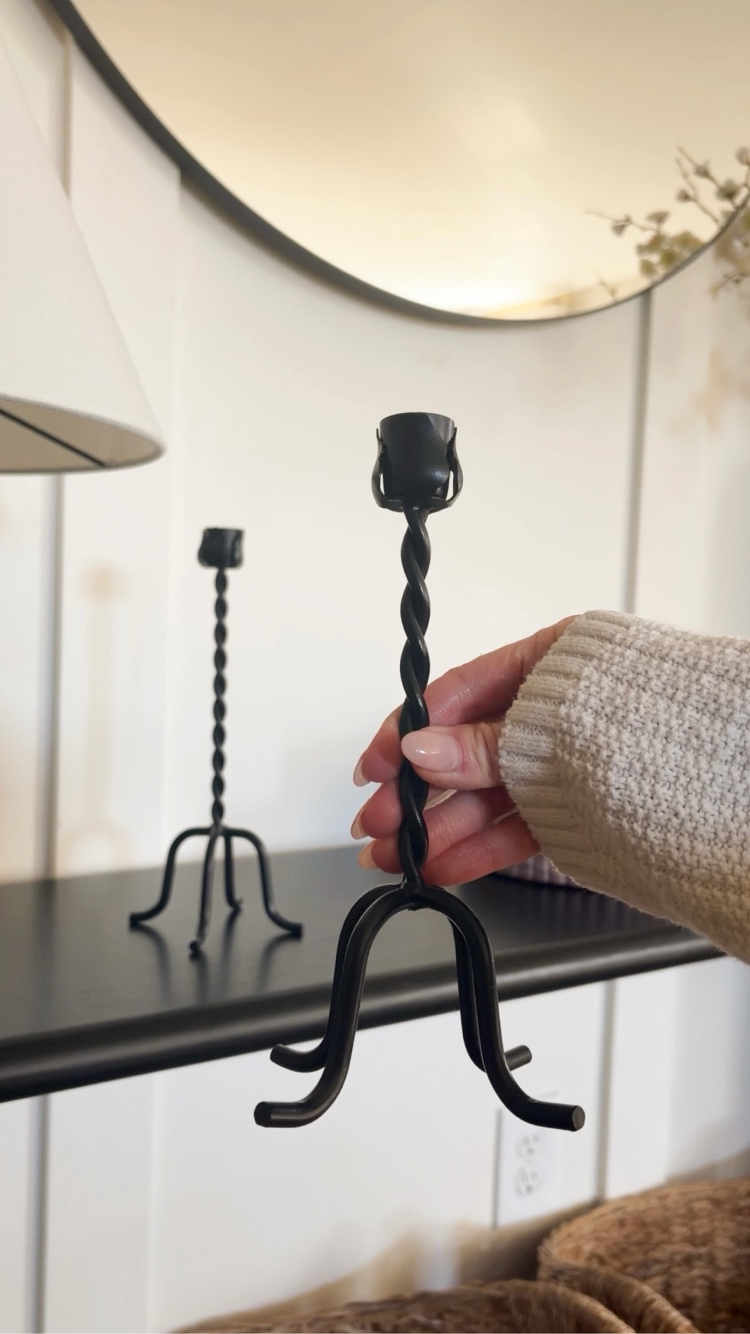 Timeless classic, moody candle holders 🕯️🤎 My favorite Target find yet! 

Studio McGee at Target

#LTKSeasonal #LTKHome
