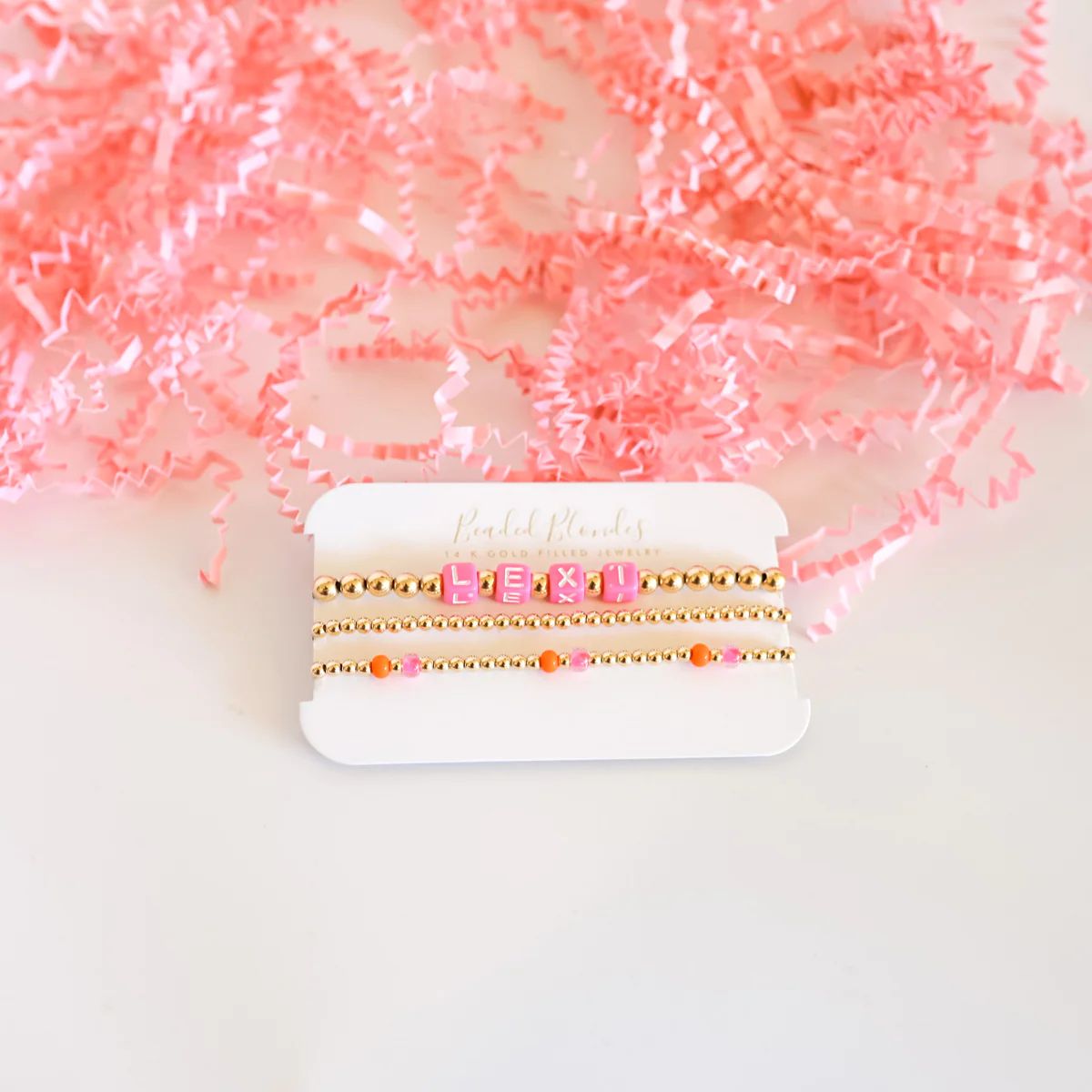 Gogo Custom Bracelet Stack | Beaded Blondes