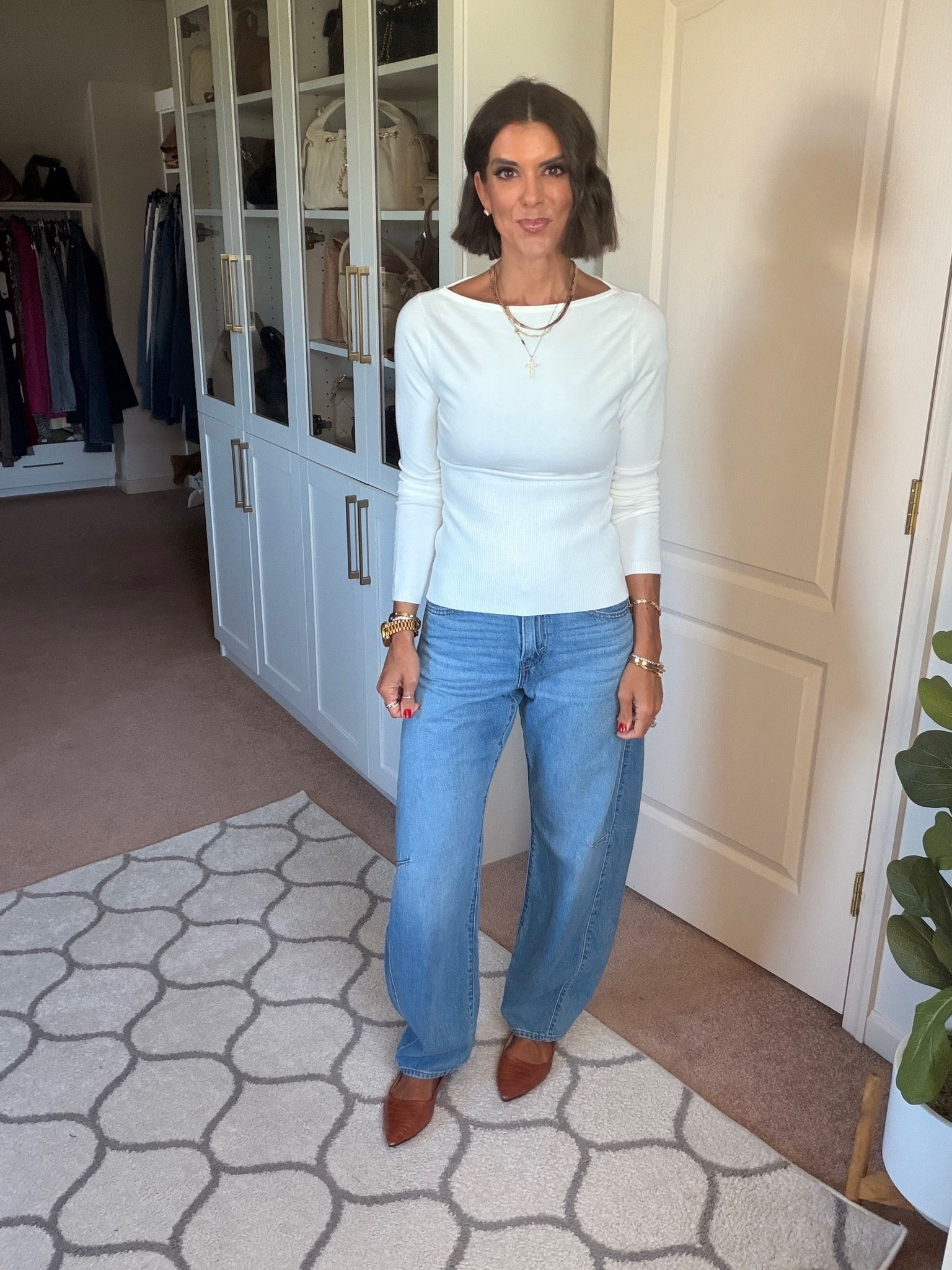 Size small in sweater jeans tts

#LTKootd #LTKdayinmylife #LTKgrwm