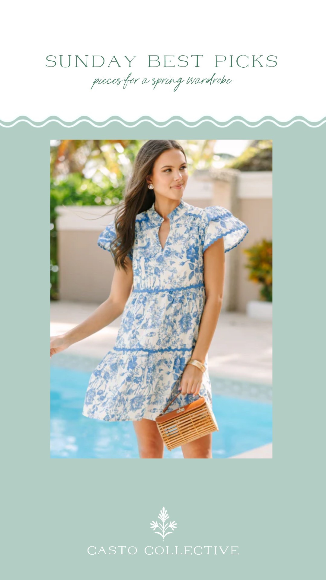 The details on this dress are too good! perfect for Easter or even a baby shower! 

#LTKFindsUnder100 #LTKStyleTip #LTKSeasonal