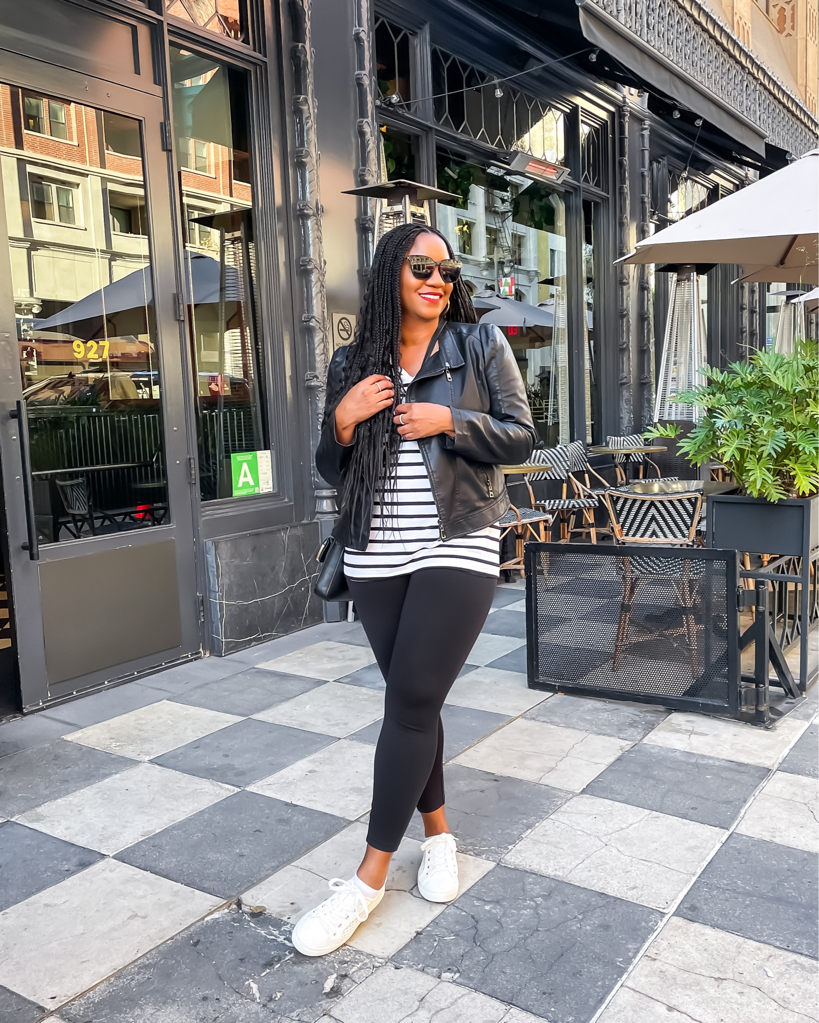 Cute and casual look for fall 🖤🤍 All TTS. Wearing a L. #FoundItOnAmazon

#LTKSeasonal #LTKmidsize #LTKfindsunder50